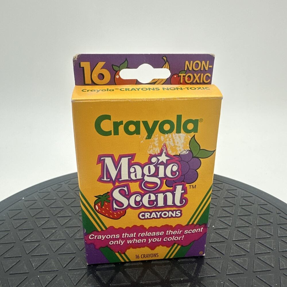 New Vintage 1994 Magic Scent Crayola Crayons 16 Count
